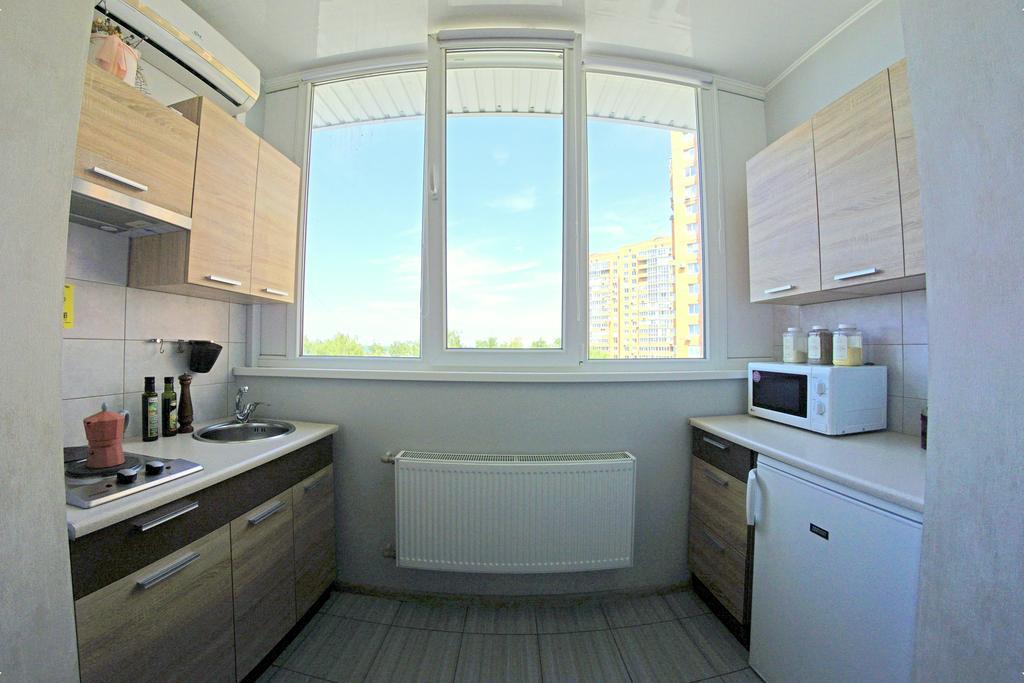 54A Tselinogradskaia Str At Alekseevka Underground خاركيف المظهر الخارجي الصورة